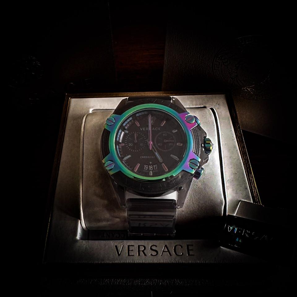 Versace Mainline Uhr Icon Sport Chronograph Medusa Swiss