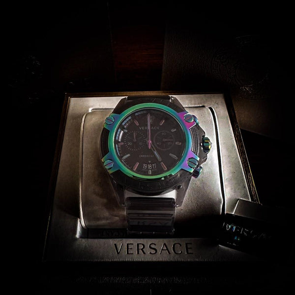Versace Mainline Uhr Icon Sport Chronograph Medusa Swiss