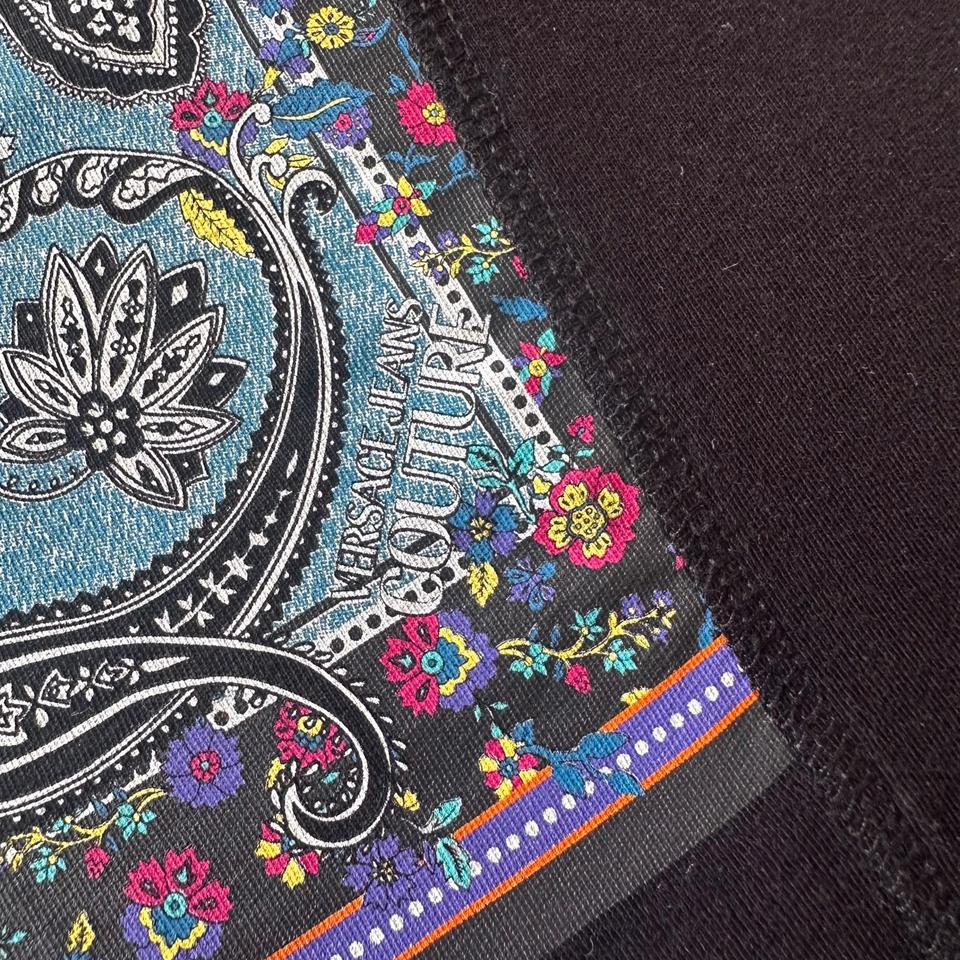 Versace Jeans Couture T-Shirt Bandana Baroque Medusa Flo