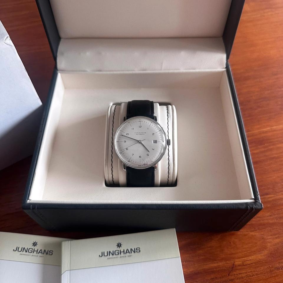 Junghans Max Bill Automatik Full Set ETA Bauhaus 027