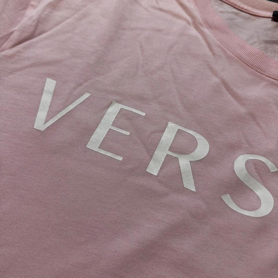 Versace Mainline T-Shirt Letter Logo Medusa Baroque Italy CLG