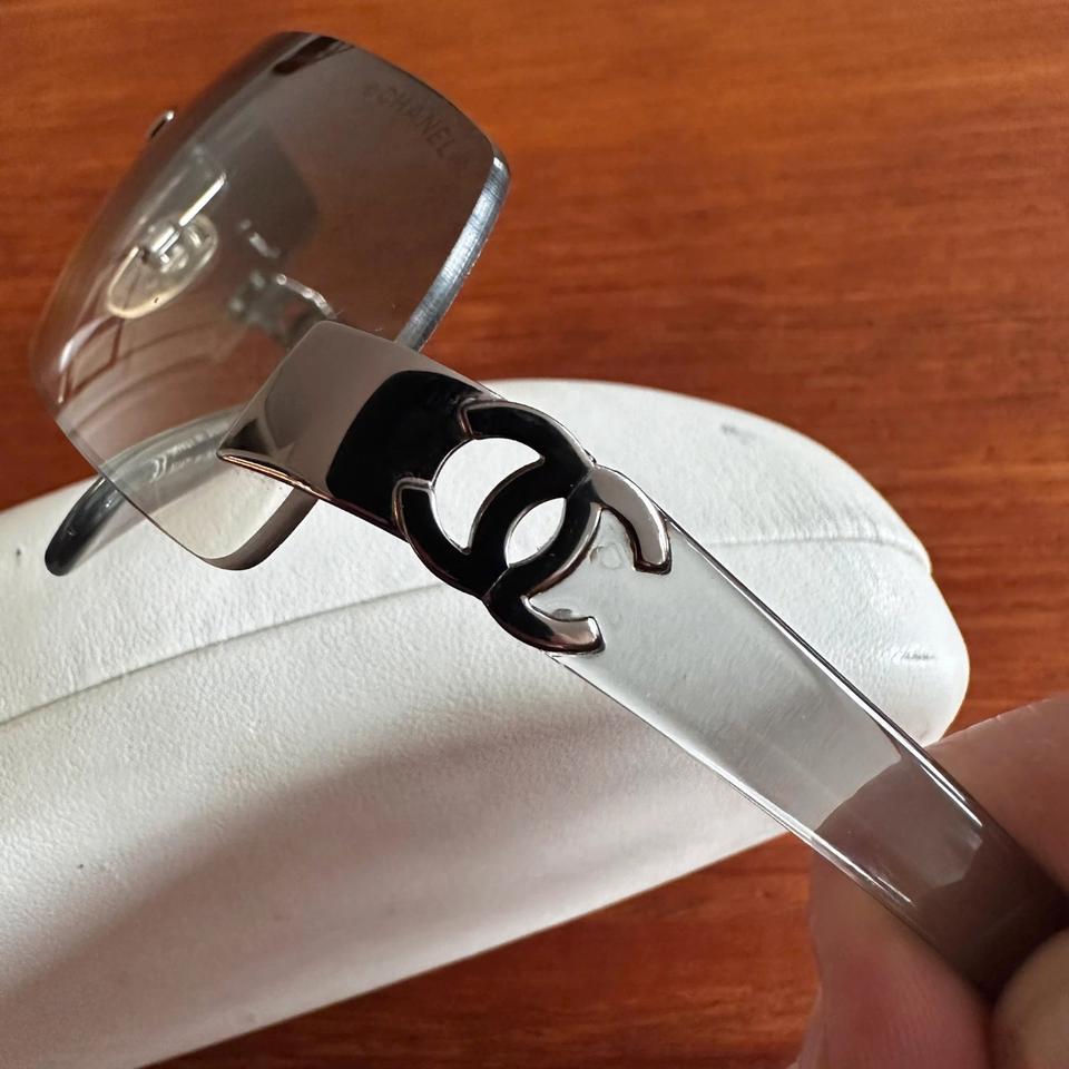Chanel Sonnenbrille Rimless Logo CH4048 Made in Italy