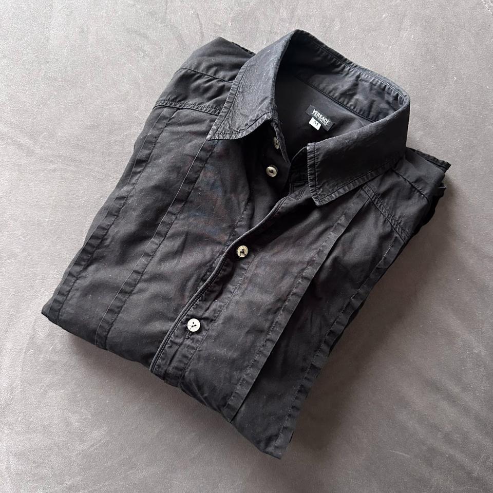 Versace Jeans Couture Hemd Schwarz Classic Cut VJC Logo