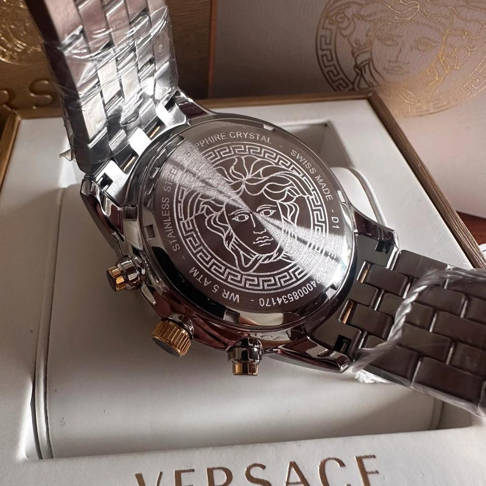 Versace Mainline Sport Chrono Uhr Medusa Swiss Made