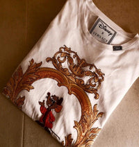 Versace Mainline T-Shirt x Disney Baroque Bestickung Gol