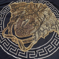 Versace Mainline T-Shirt Medusa Pallietten Baroque Italy