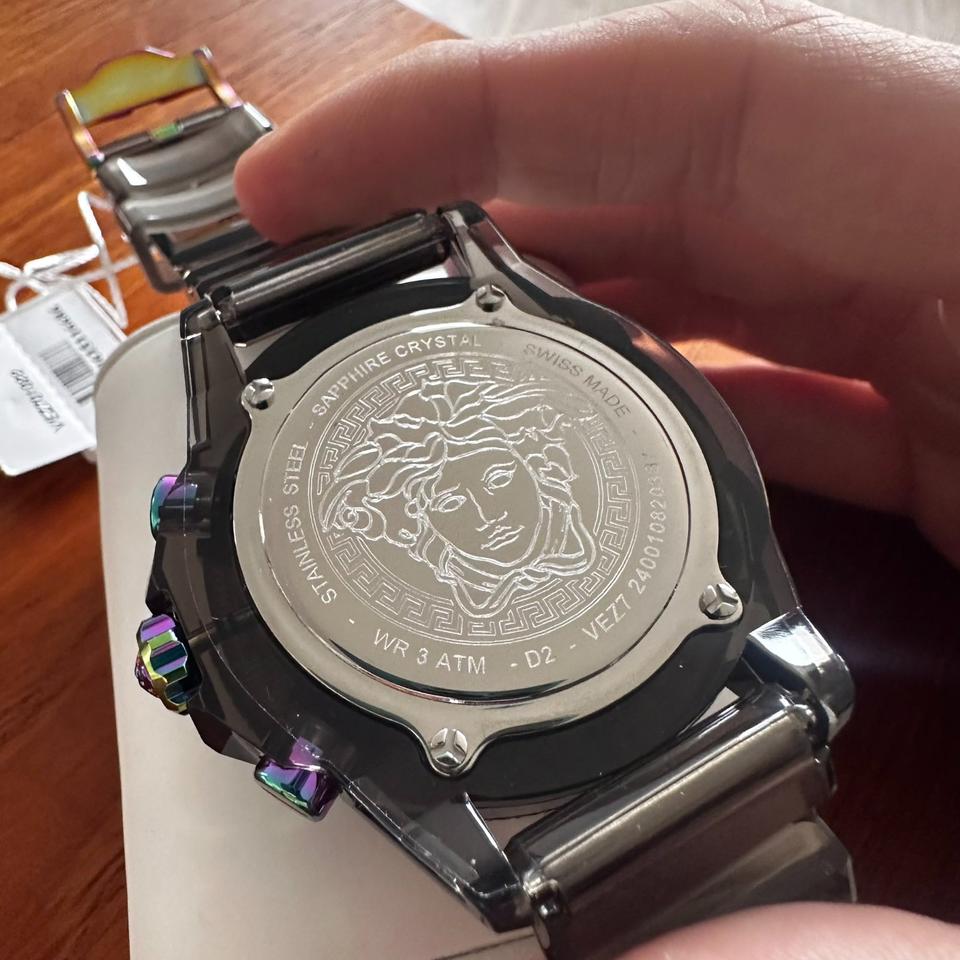 Versace Mainline Uhr Icon Sport Chronograph Medusa Swiss