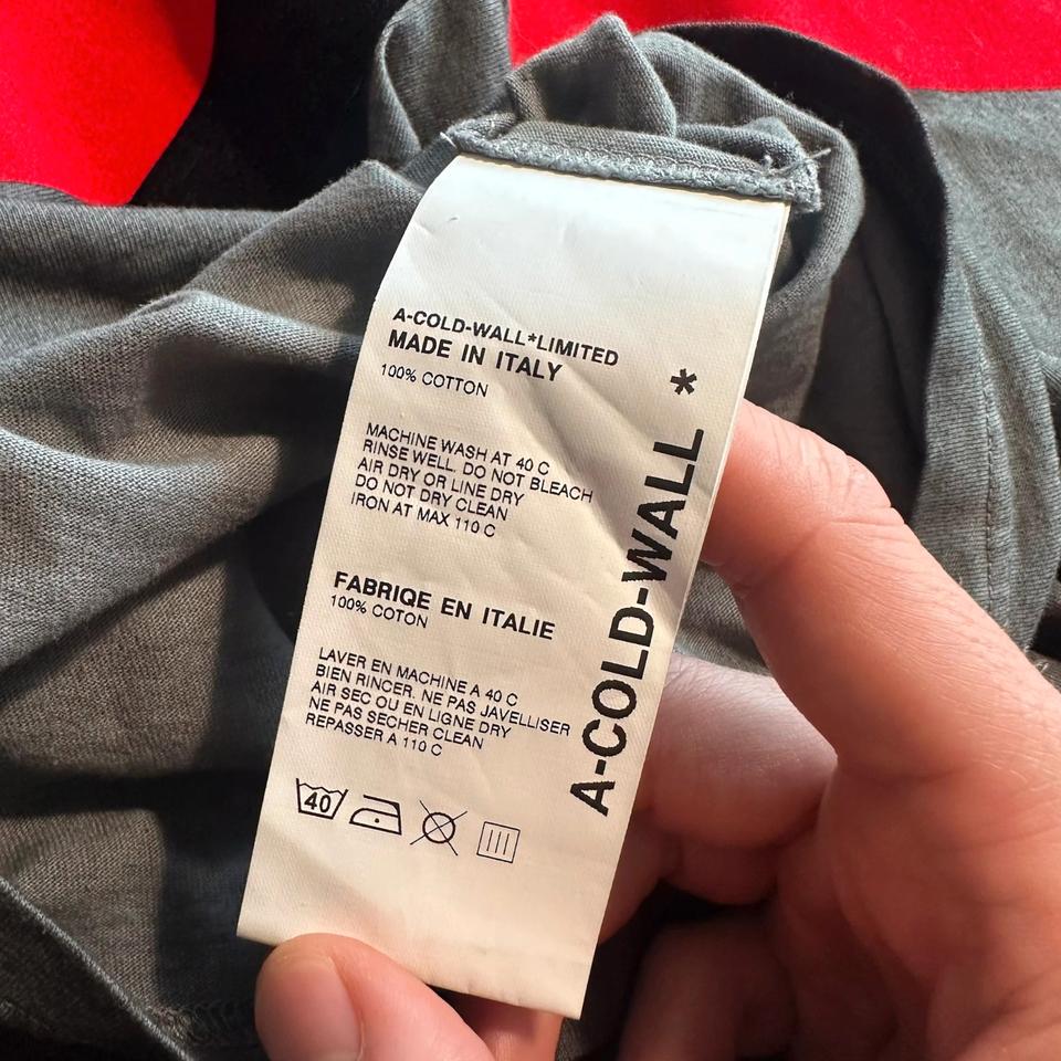 ACW A cold Wall x National Gallery T-Shirt Italy Room -1