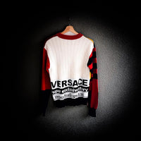 Versace Mainline Pullover Knitted Medusa Baroque Italy