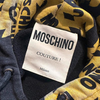 Moschino Mainline Hoodie Caution Tape Italy Pullover Milano