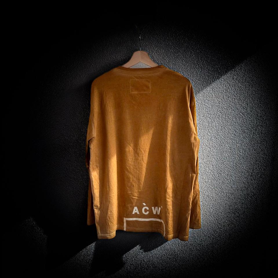 ACW Longsleeve mit Logo Sand Dessert A Cold Wall