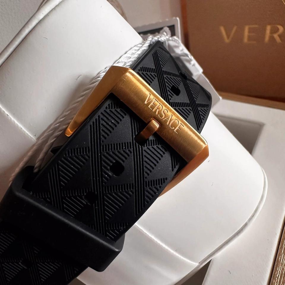 Versace Mainline Uhr Chrono X Medusa Gold Greca Baroque
