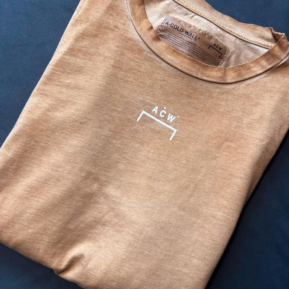 ACW Longsleeve mit Logo Sand Dessert A Cold Wall
