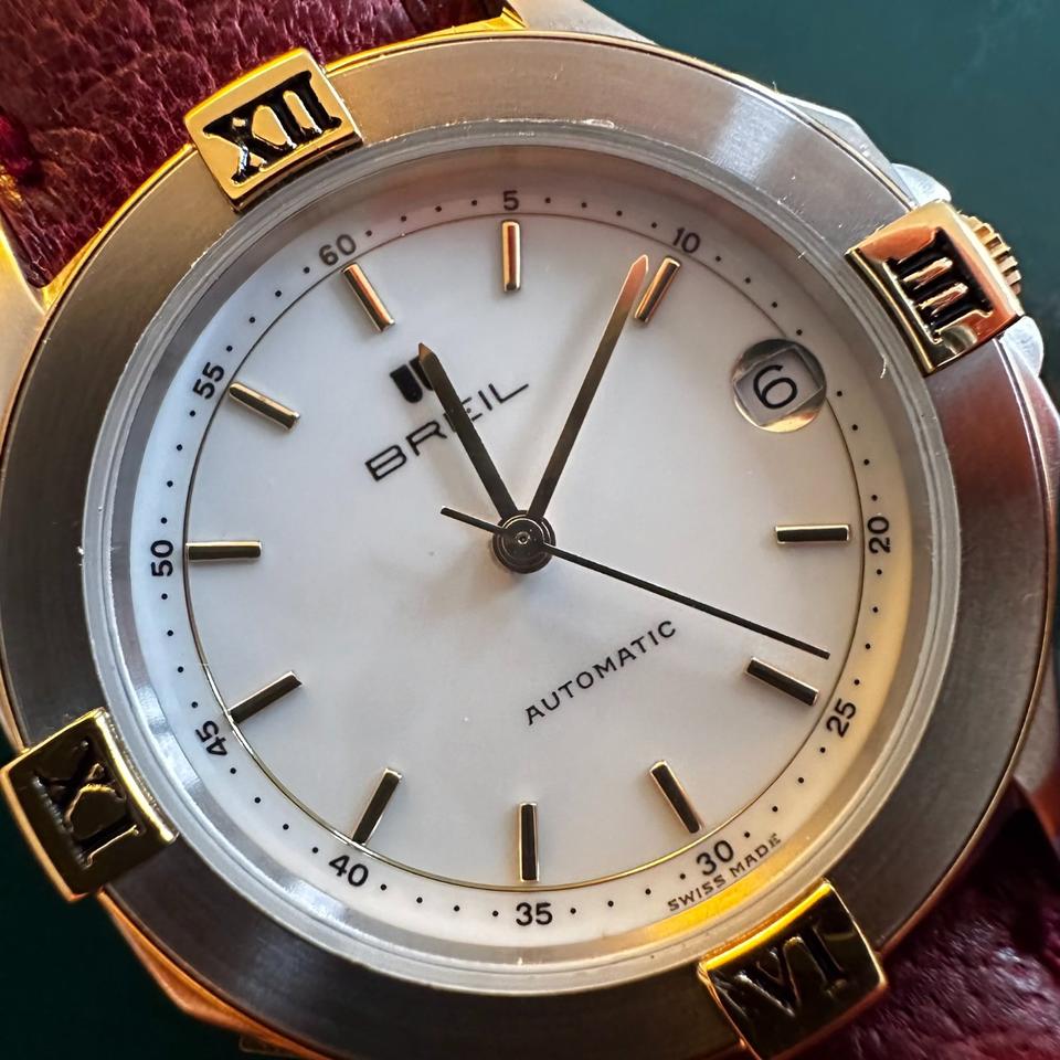 Breil Automatik Uhr Swiss Made ETA 2824 inkl Box
