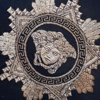 Versace Mainline T-Shirt Medusa Baroque Oro Stitched