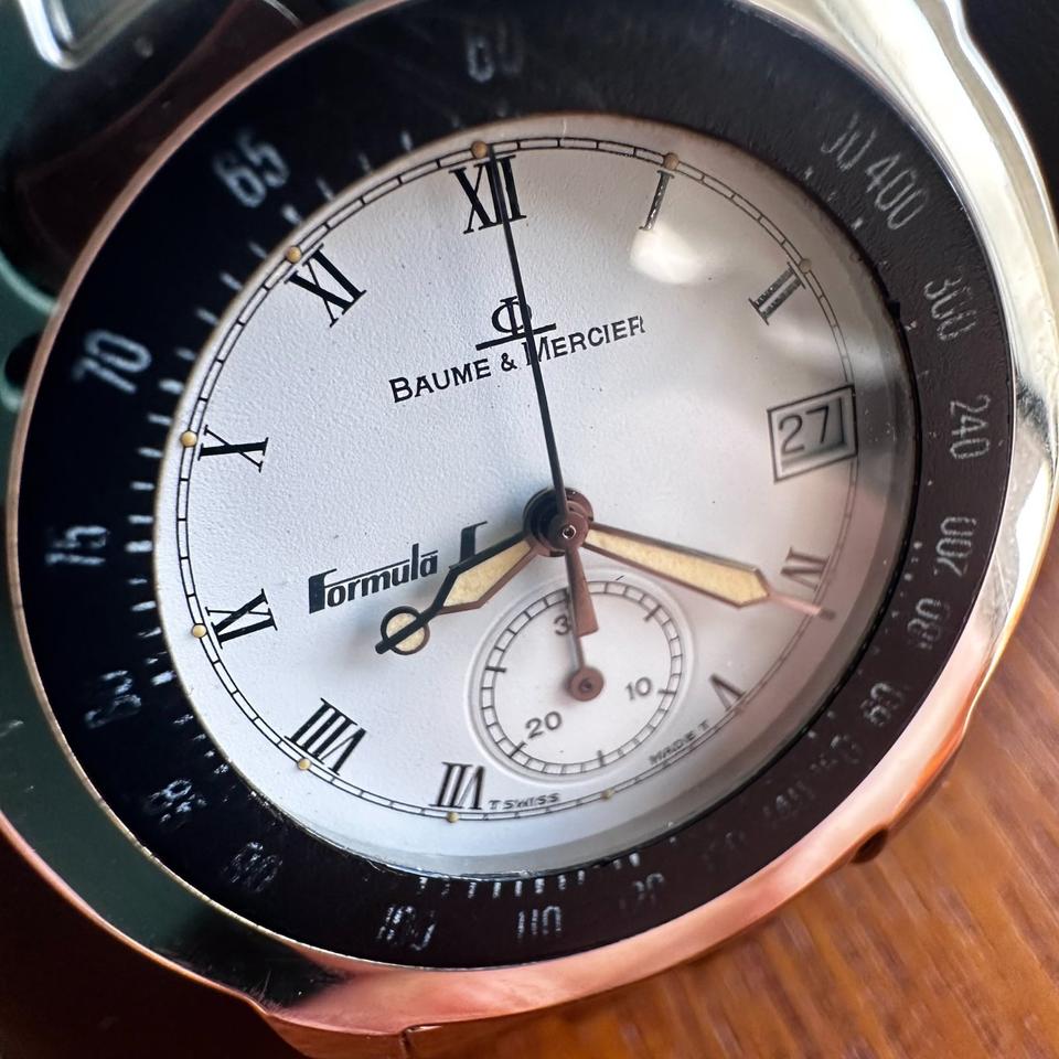 Baume Mercier Formula S Chronograph One Pusher Uhr Swiss