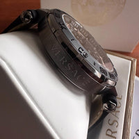 Versace Mainline Greca Chrono Uhr Medusa Full Set Swiss