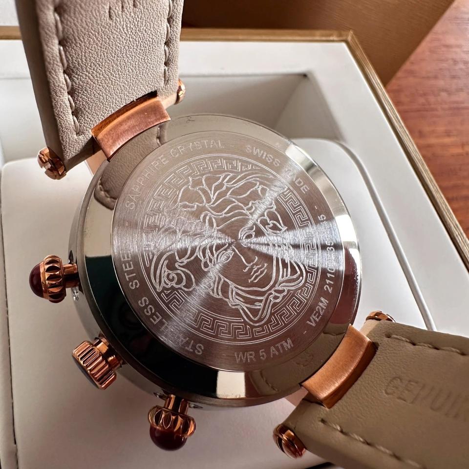 Versace Mainline Uhr Revive Chrono Medusa Baroque Swiss