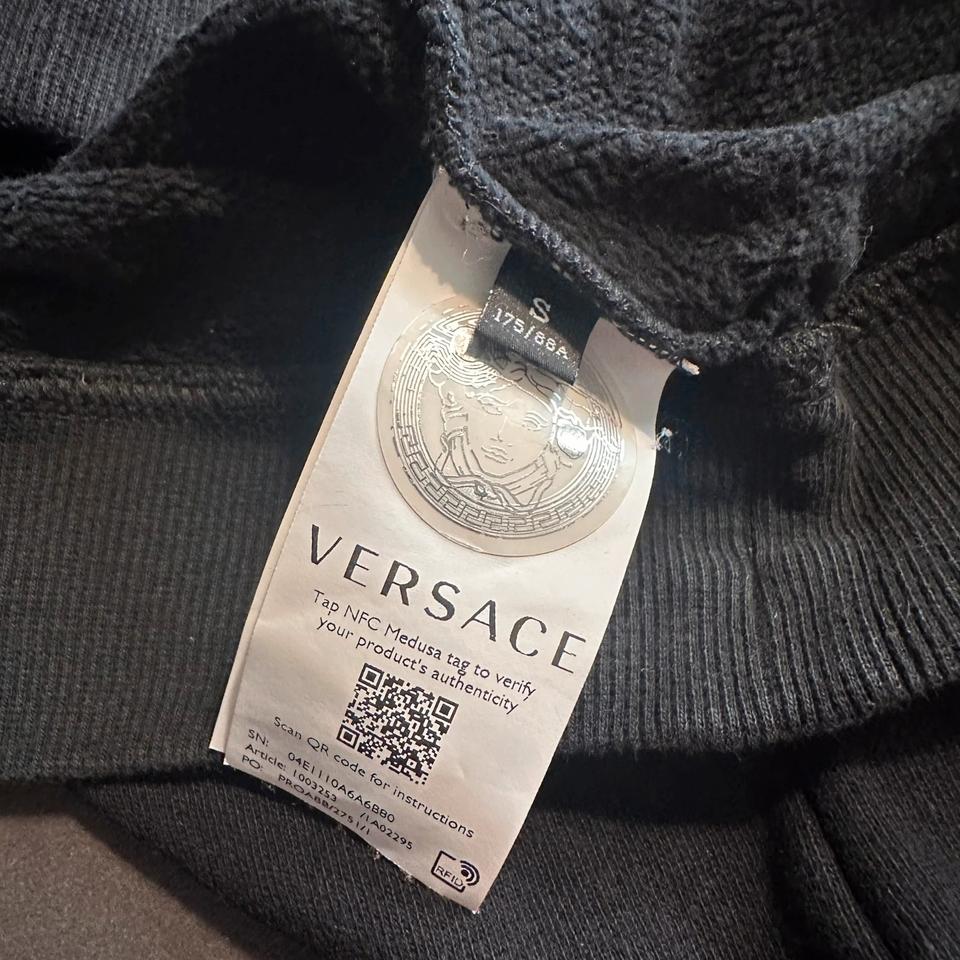 Versace Mainline Hoodie Medusa Baroque Italy Made NFC Tag