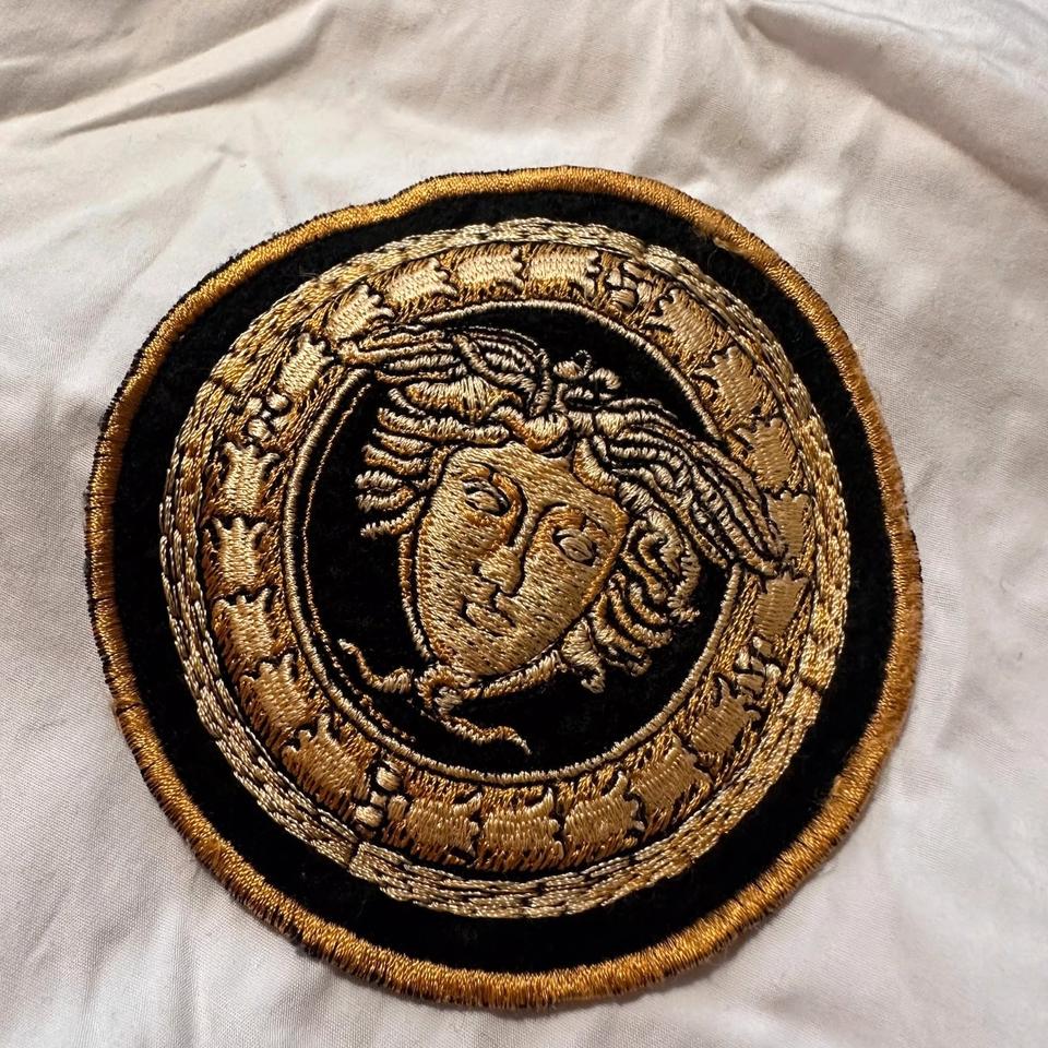 Versace Mainline Hemd Medusa Emblem Wappen Baroque Italy