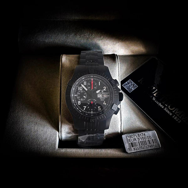 Revue Thommen Chronograph Automatik Uhr Air Speed XL