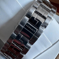 Versace Mainline Uhr GMT Hellenyium Medusa Baroque Swiss