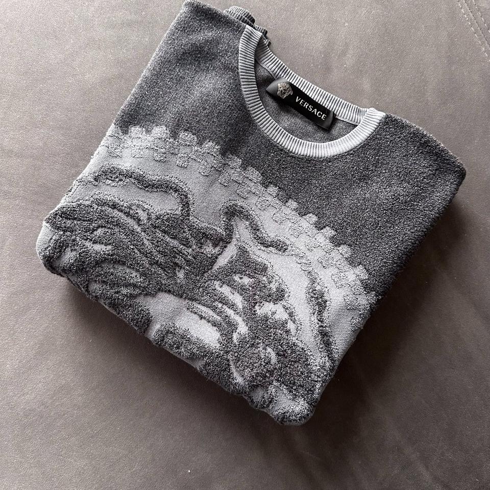 Versace Mainline Pullover Medusa Knit Baroque Italy