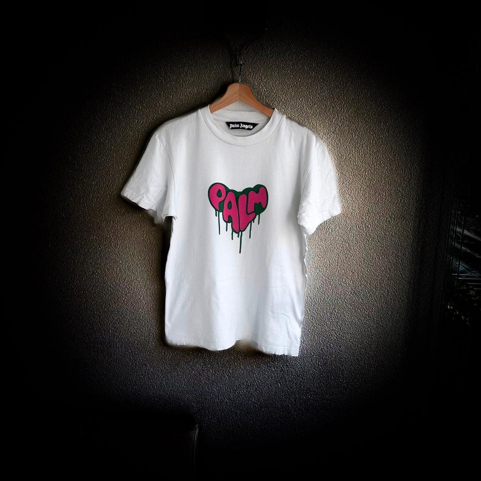 Palm Angels T-Shirt Palm Heart made in Italy