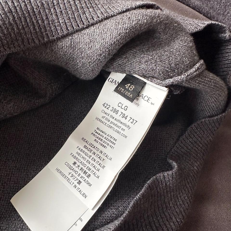 Versace Mainline Pullover Medusa Knit Baroque Italy