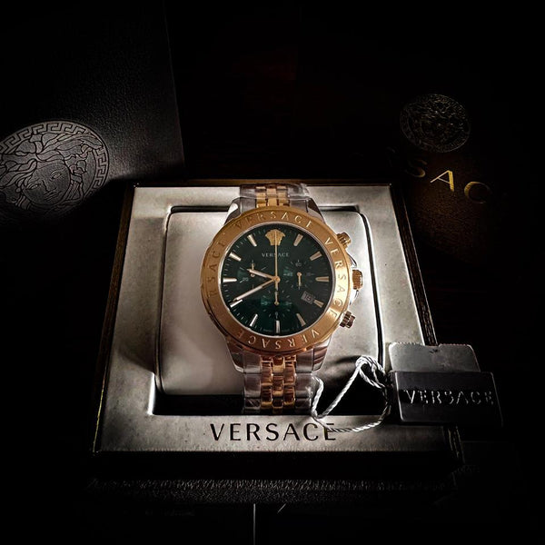 Versace Mainline Uhr Signature Chronograph Medusa Swiss