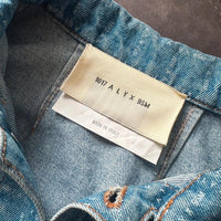 1017 ALYX 9SM Jeansjacke Harrington Monogram Muster