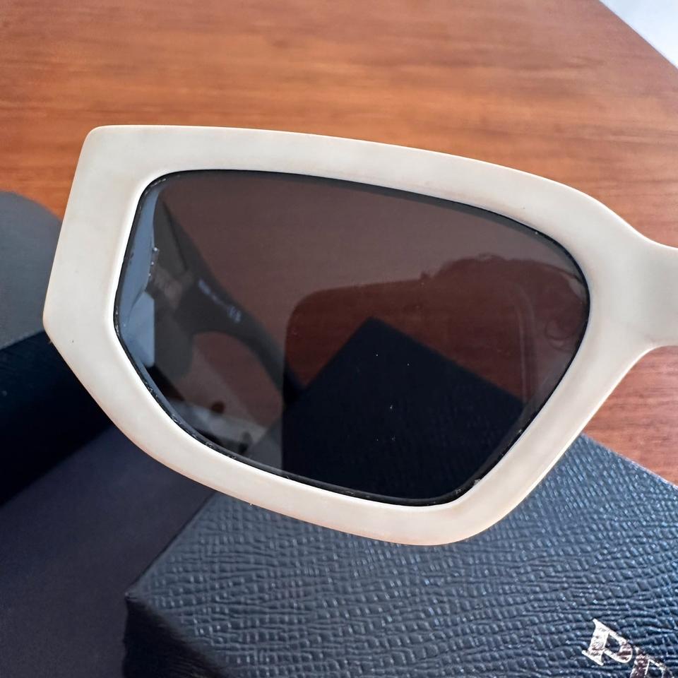 Prada Sonnenbrille PR 09ZS Logo Brille Full Set Italy