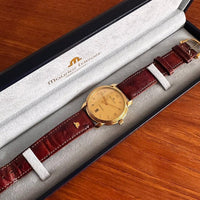 Maurice Lacroix Automatik Uhr Gold Vergoldet Swiss Made