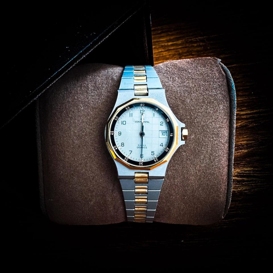Continental Uhr Vintage Swiss Made 2527 Ronda 80s