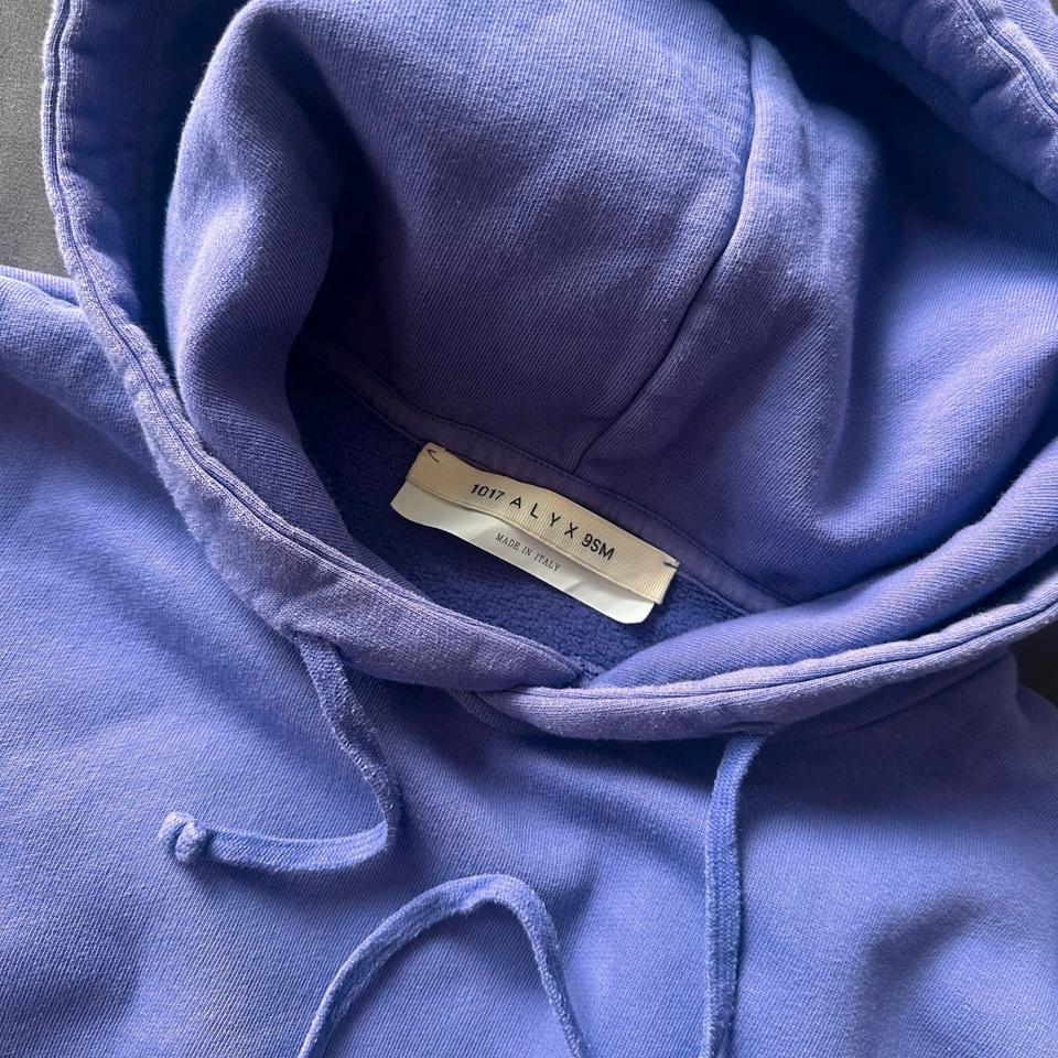 1017 ALYX 9SM Hoodie Lighter Cap Purple