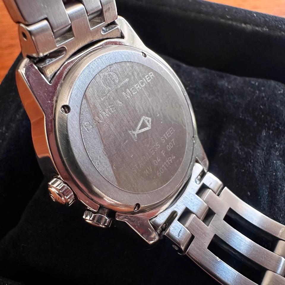 Baume Mercier Uhr Chronograph Mono Pusher Formula S Swiss