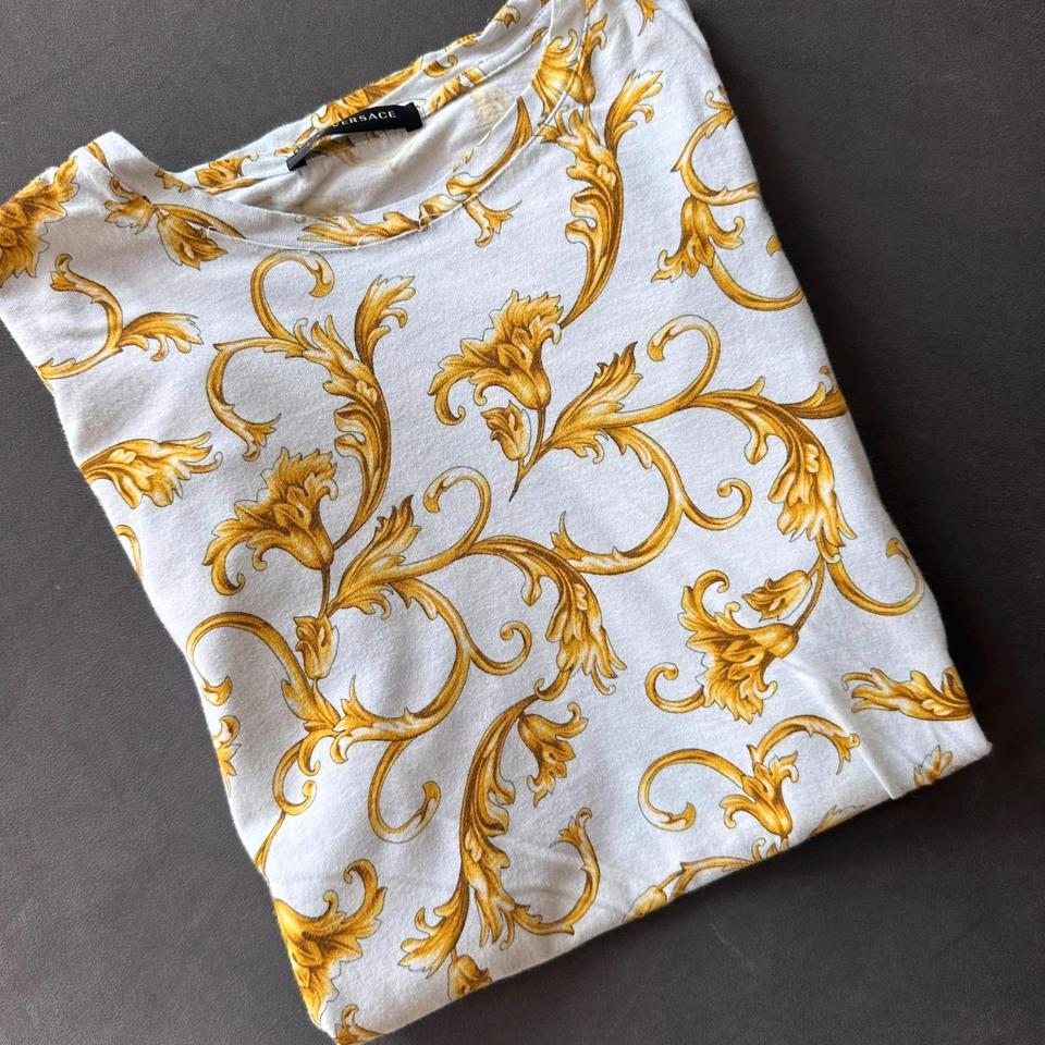 Versace Mainline T-Shirt Baroque All Over print Medusa I