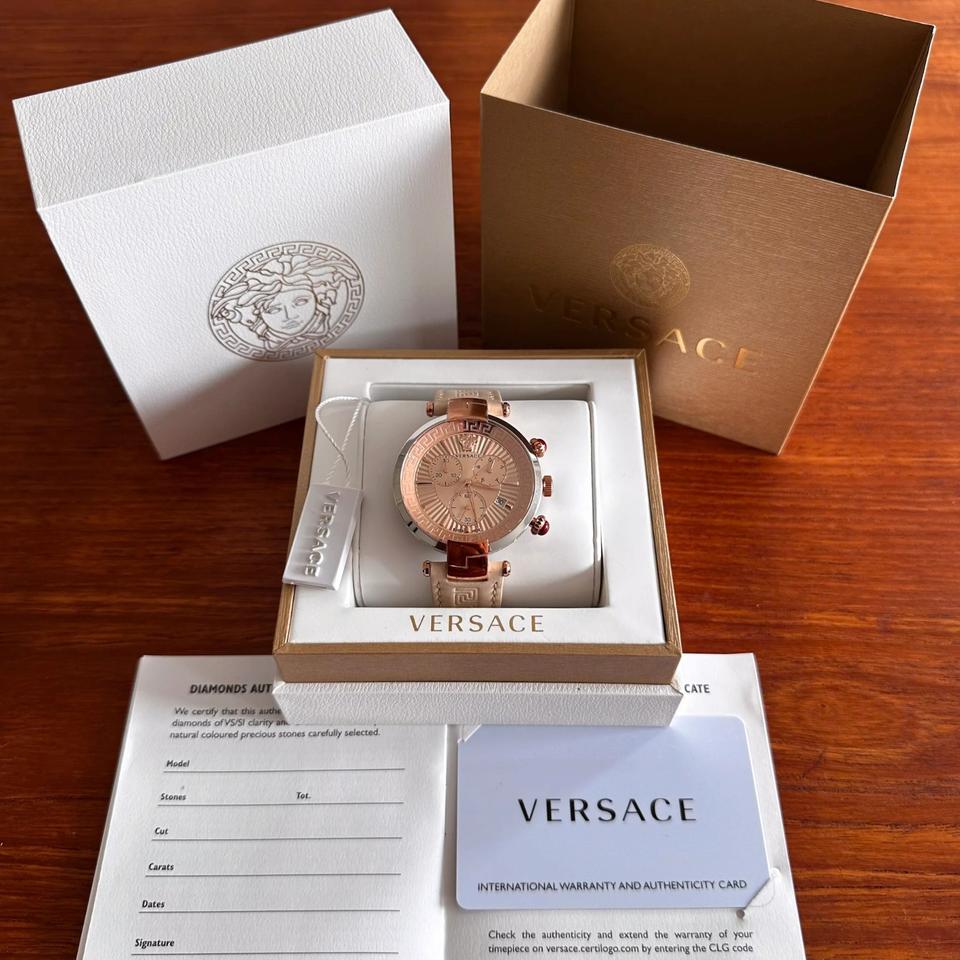 Versace Mainline Uhr Revive Chrono Medusa Baroque Swiss