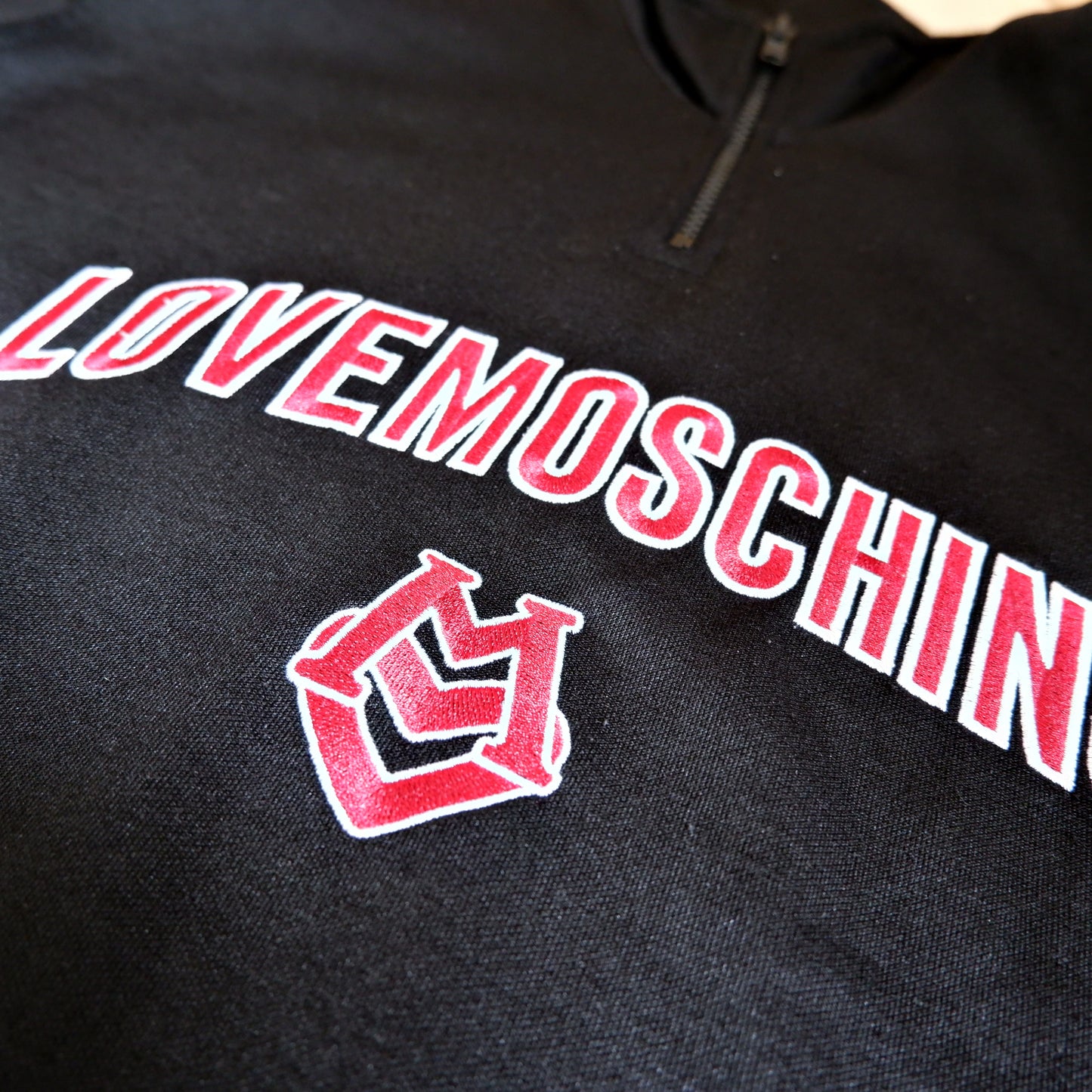 Love Moschino Sweatshirt Logo Half-Zip