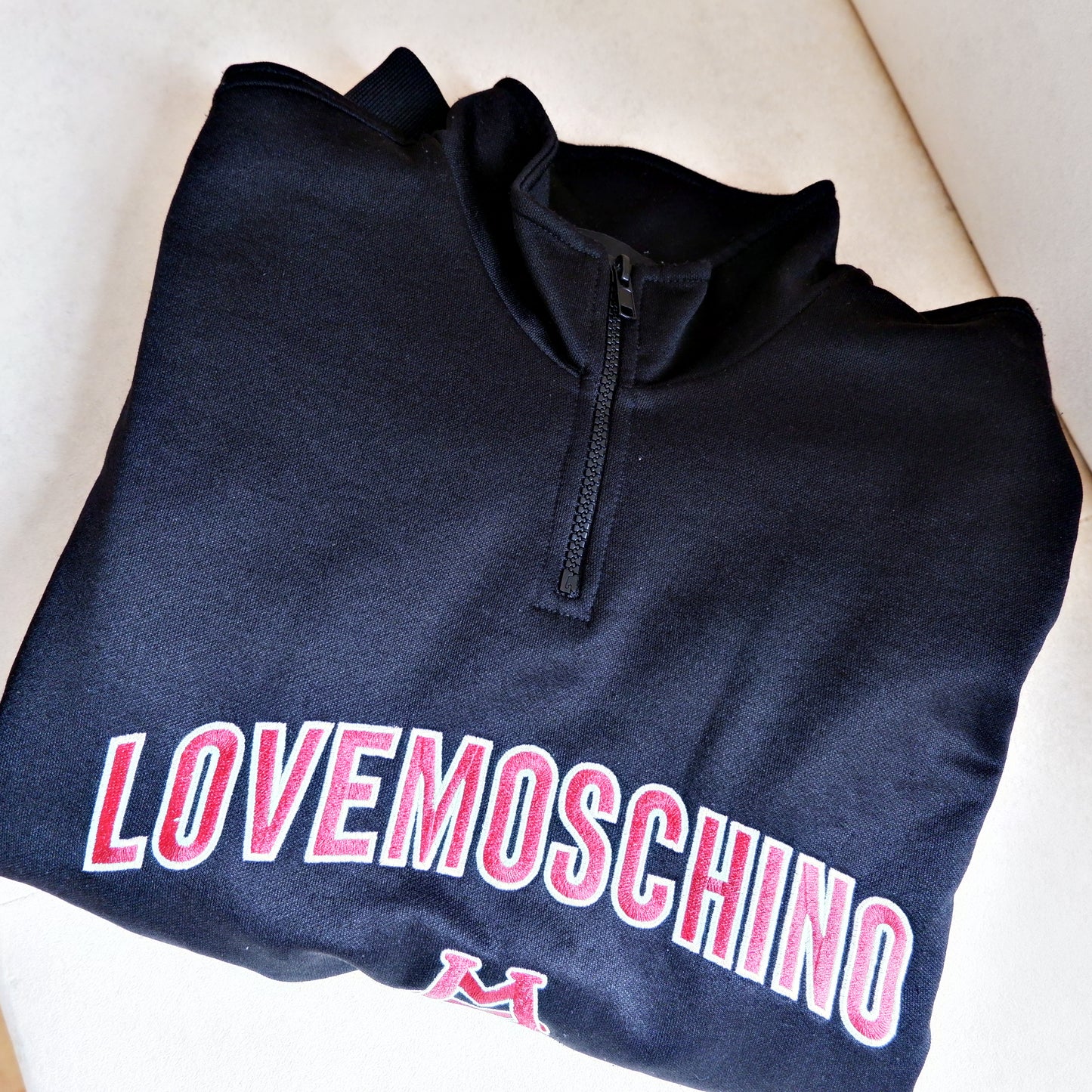 Love Moschino Sweatshirt Logo Half-Zip