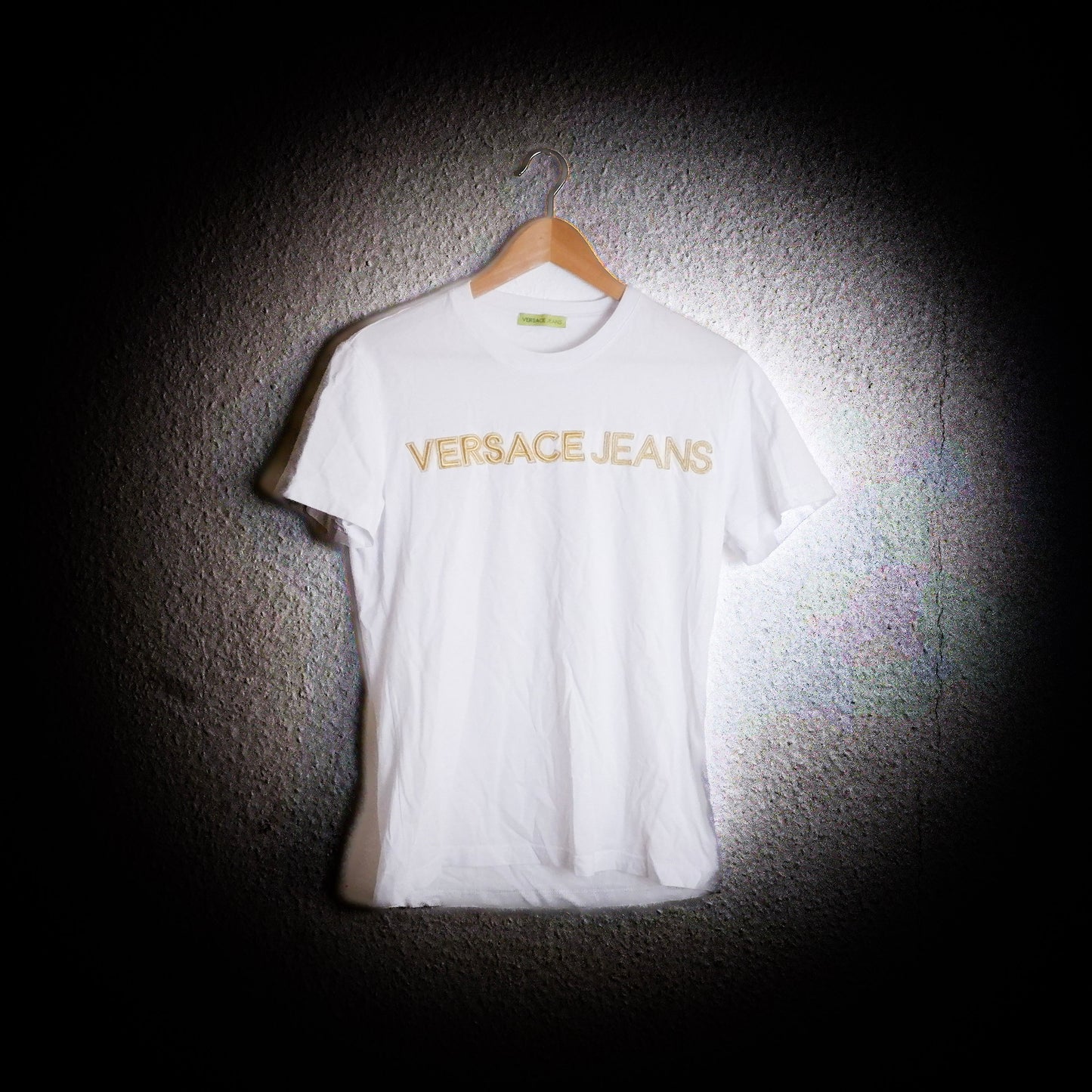 Versace Jeans Logo T-Shirt mit Bestickung