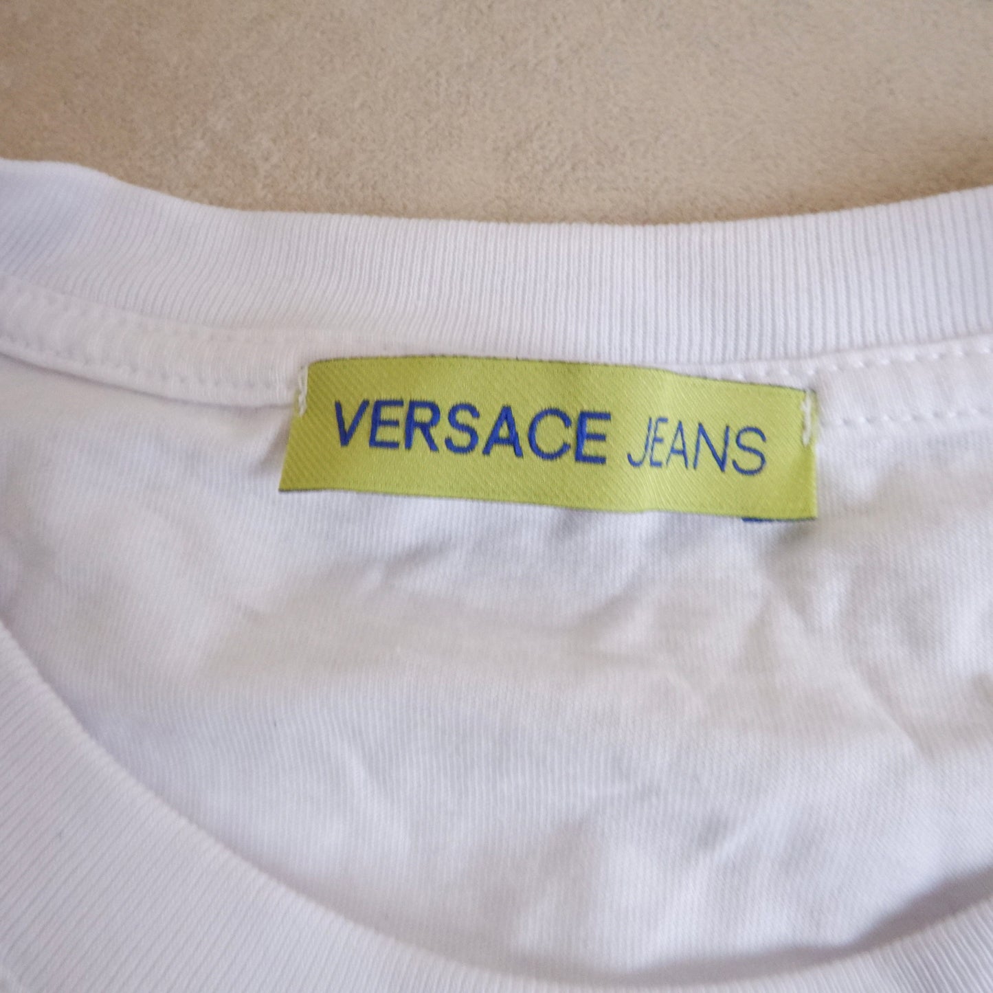 Versace Jeans Logo T-Shirt mit Bestickung