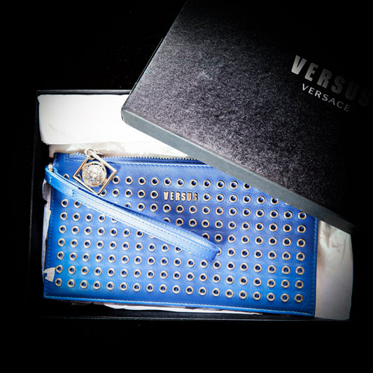 Versus Versace Clutch Tasche Leder