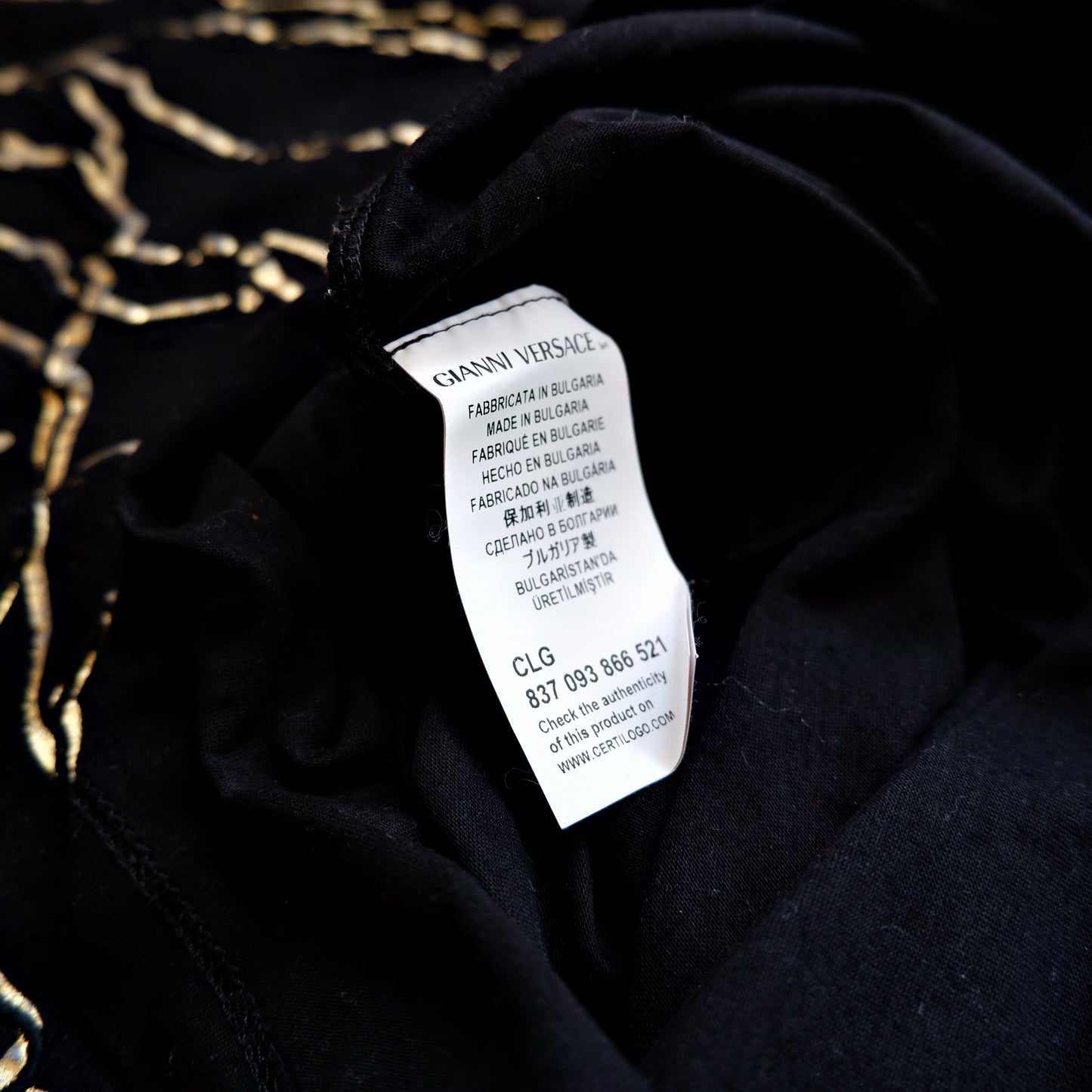 Versace Collection T-shirt Medusa