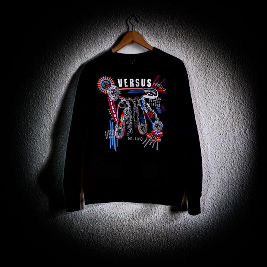 Versus Versace Sweatshirt Büroklammer