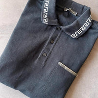 Versace Mainline Poloshirt Medusa Baroque Greca Italy