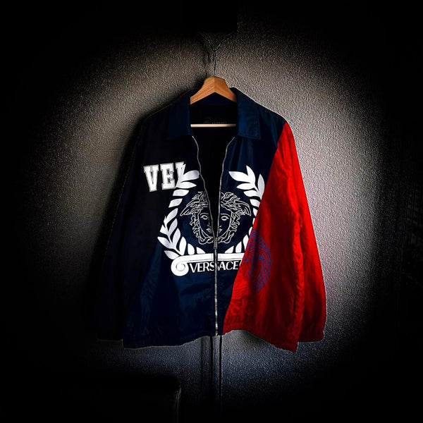 Versace Mainline Jacket Tri Colore Laurel Wearth Medusa