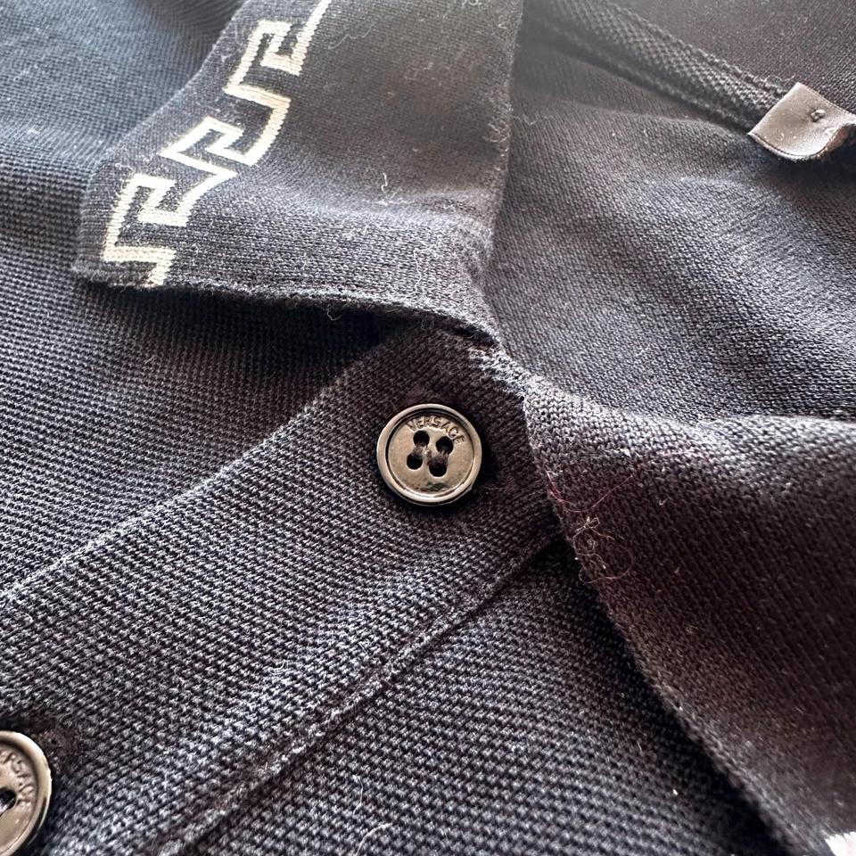 Versace Mainline Poloshirt Medusa Baroque Greca Italy
