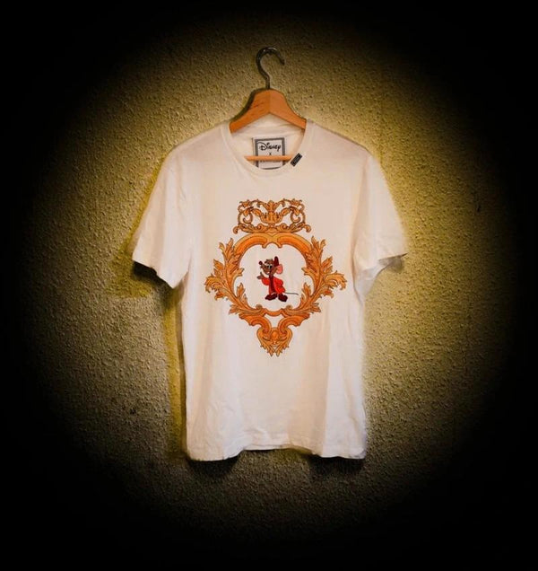 Versace Mainline T-Shirt x Disney Baroque Bestickung Gol