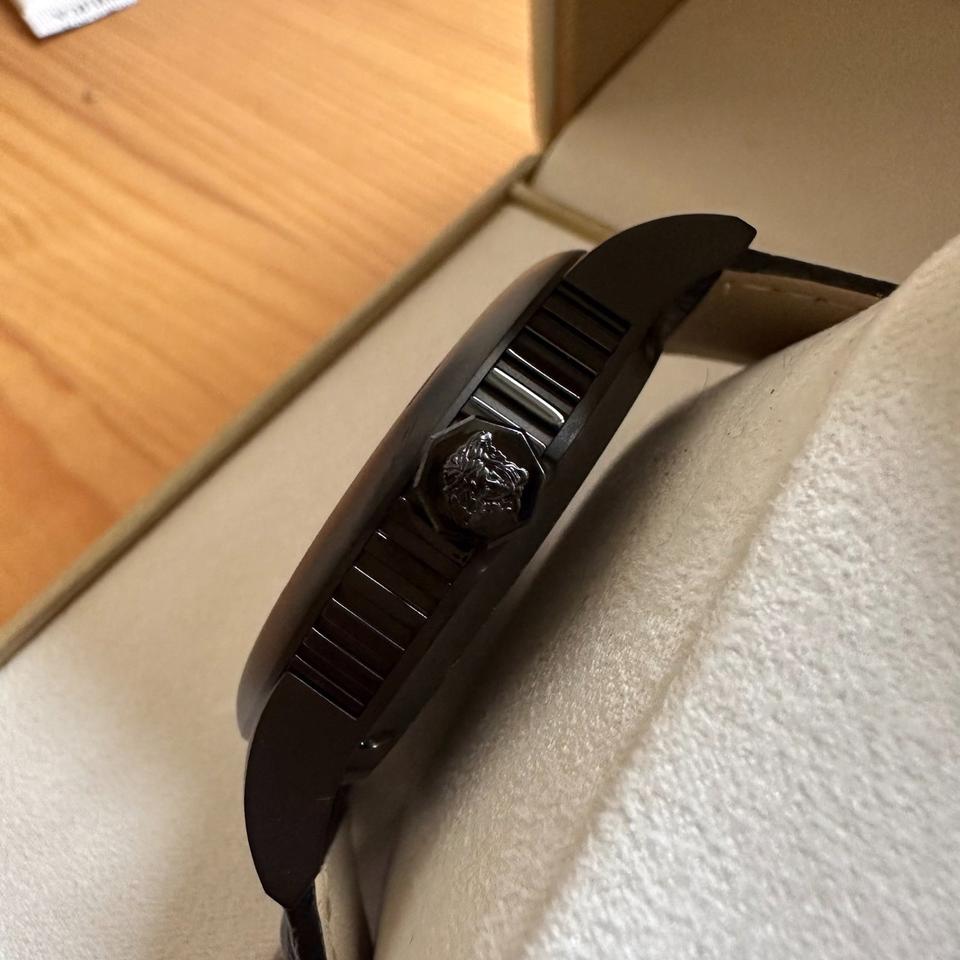 Versace Mainline Uhr Automatik Aiakos Medusa Black CLG
